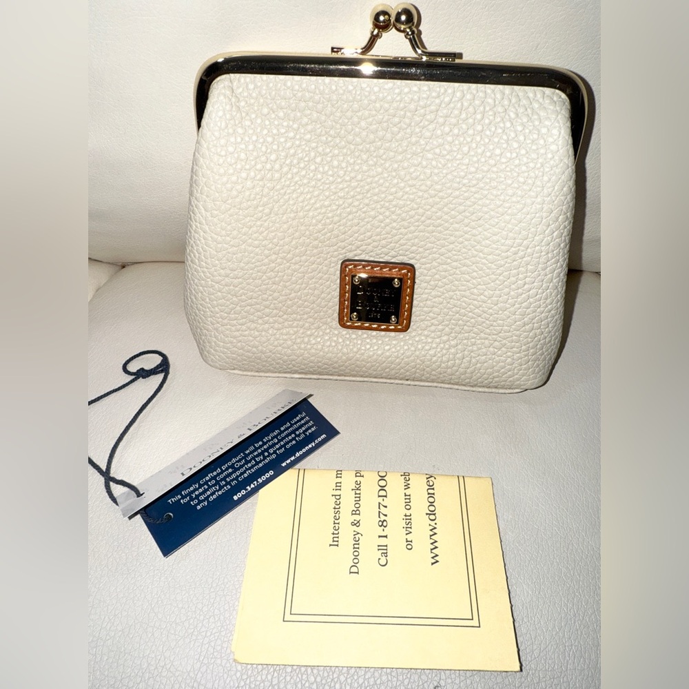 Dooney & Bourke Pebble Grain Large Framed Purse